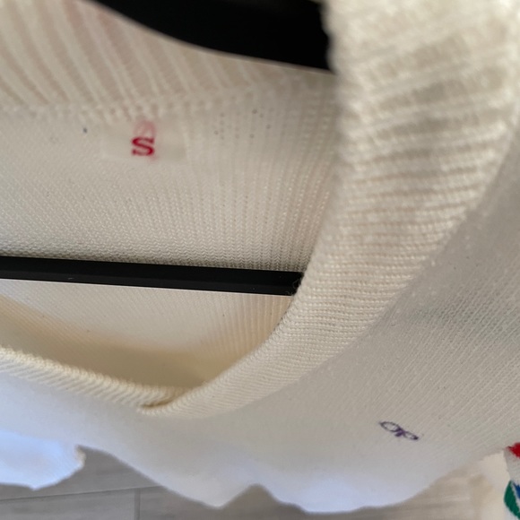 Very cool vintage Ocean Pacific V neck ski sweater - Picture 5 of 7